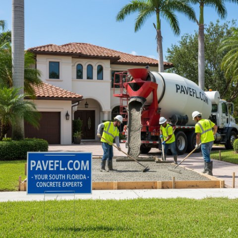 Concrete Paving in Miami, FL