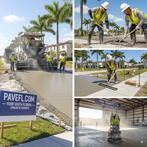 Concrete Paving in South Florida