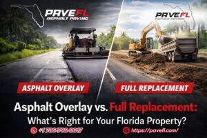 asphalt overlay vs. full replacement whats right for your florida property