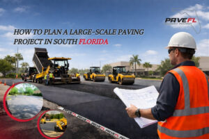how to plan a large scale paving project in south florida