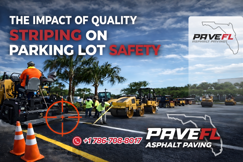 the impact of quality striping on parking lot safety