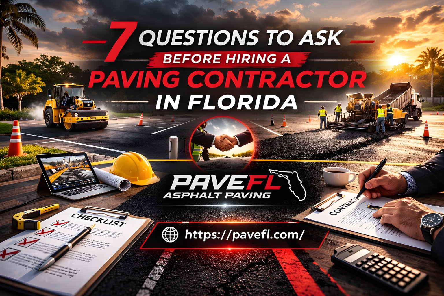 7 questions to ask before hiring a paving contractor in florida