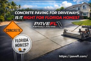 Concrete Paving for Driveways: Is It Right for Florida Homes?