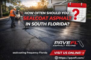 how often should you sealcoat asphalt in south florida?