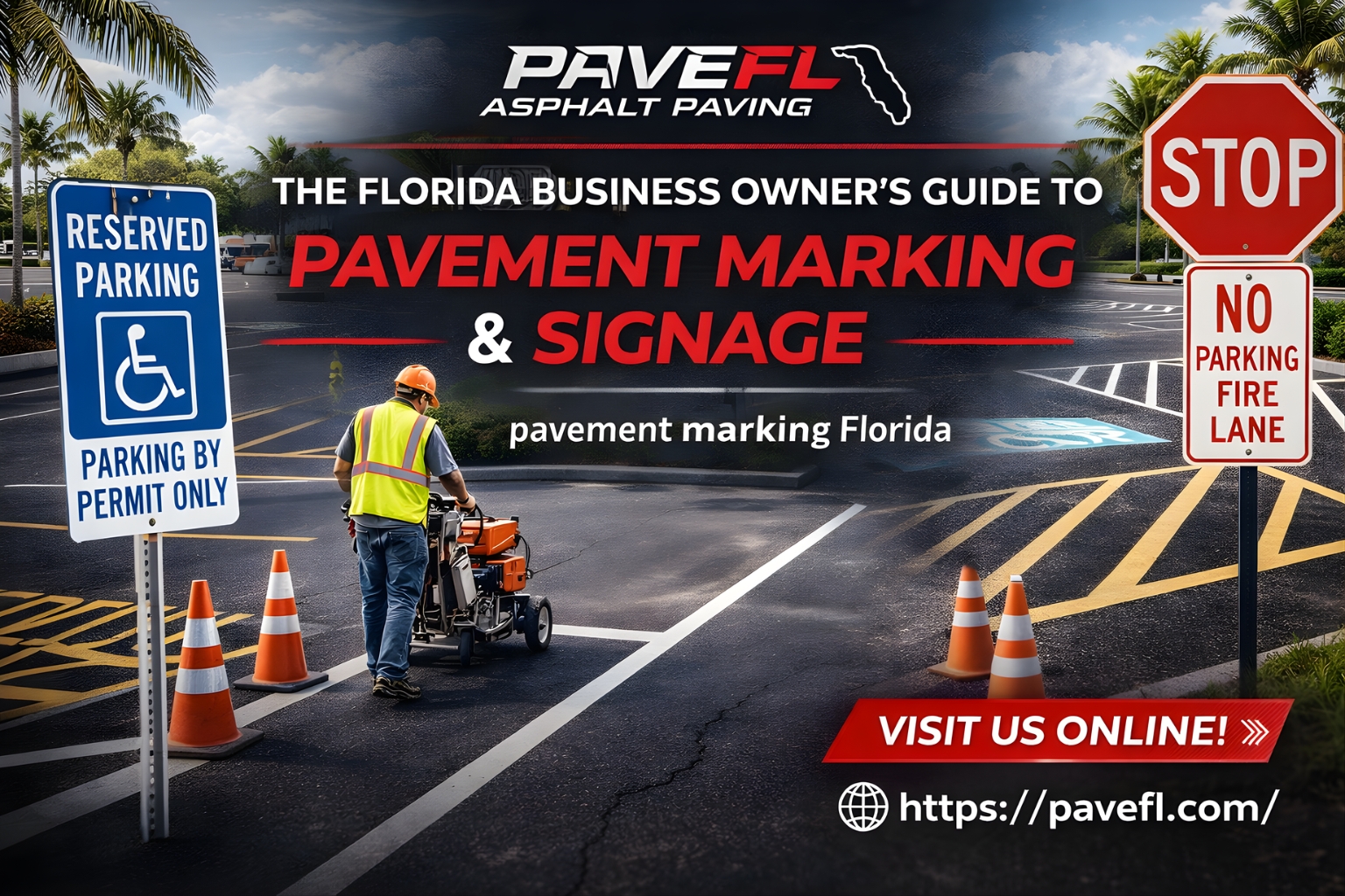 florida business owner’s guide to pavement marking & signage