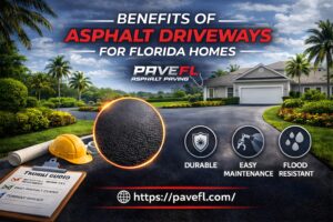 Benefits of Asphalt Driveways for Florida Homes