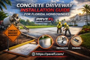Concrete Driveway Installation Guide for Florida Homeowners