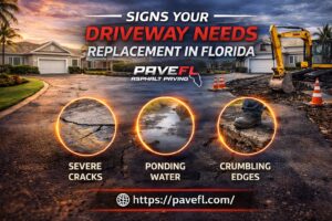 Signs Your Driveway Needs Replacement in Florida