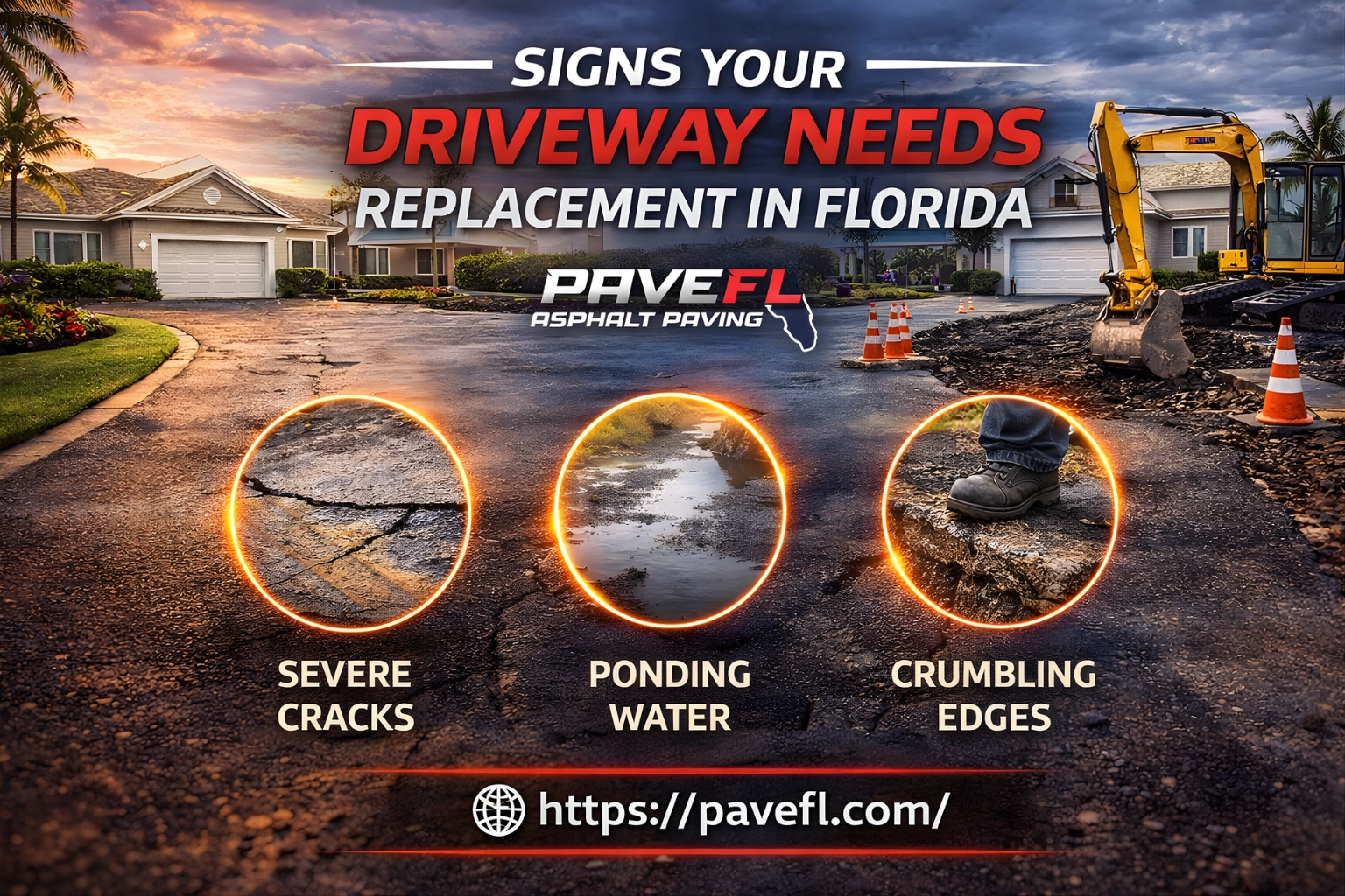Signs Your Driveway Needs Replacement in Florida