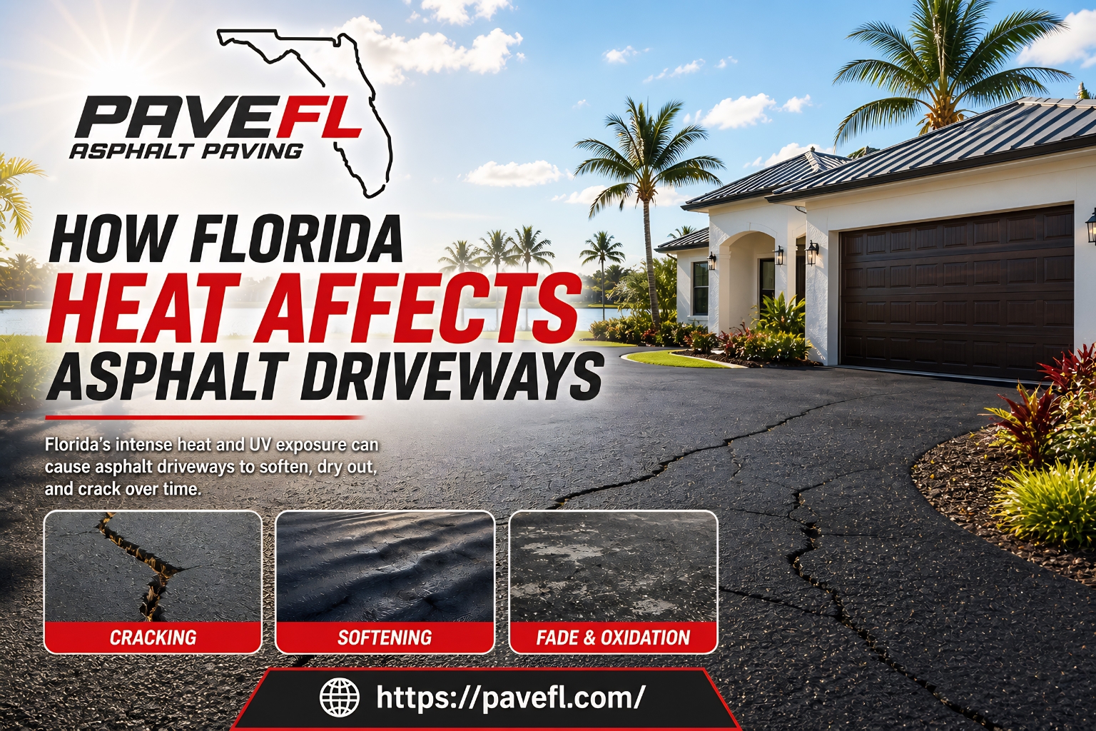 How Florida Heat Affects Asphalt Driveways