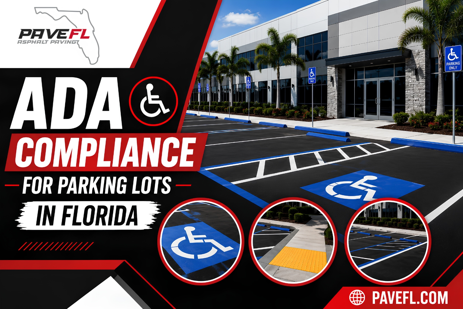 ADA Compliance for Parking Lots in Florida
