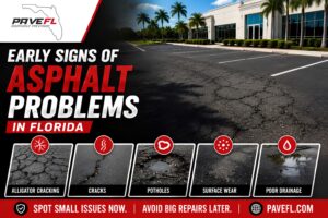 Early Signs of Asphalt Problems in Florida