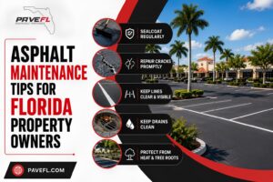 Asphalt Maintenance Tips for Florida Property Owners