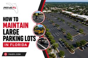How to Maintain Large Parking Lots in Florida