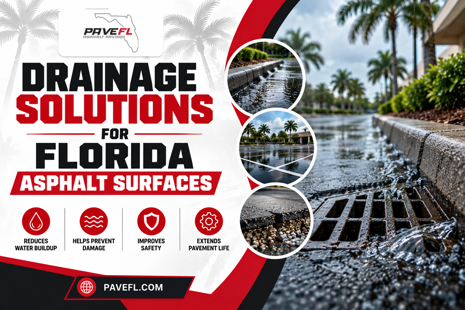 Drainage Solutions for Florida Asphalt Surfaces