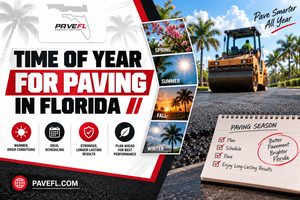 Time of Year for Paving in Florida